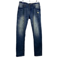 Джинсs  Sky Rebel ru 48, W32,  9/10, cotton, полиэстр